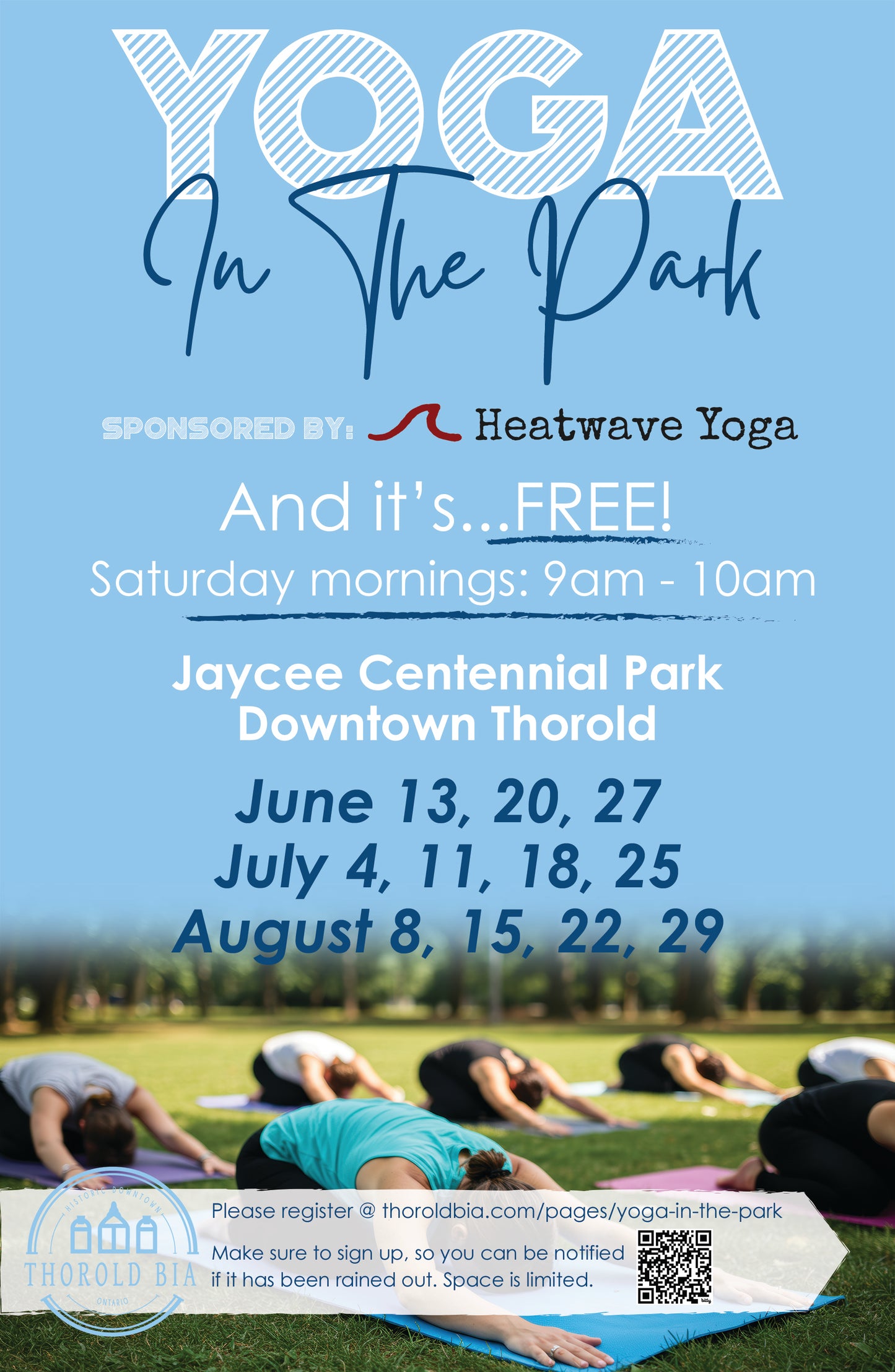 Yoga in the Park- Saturday Morning - Free Registration
