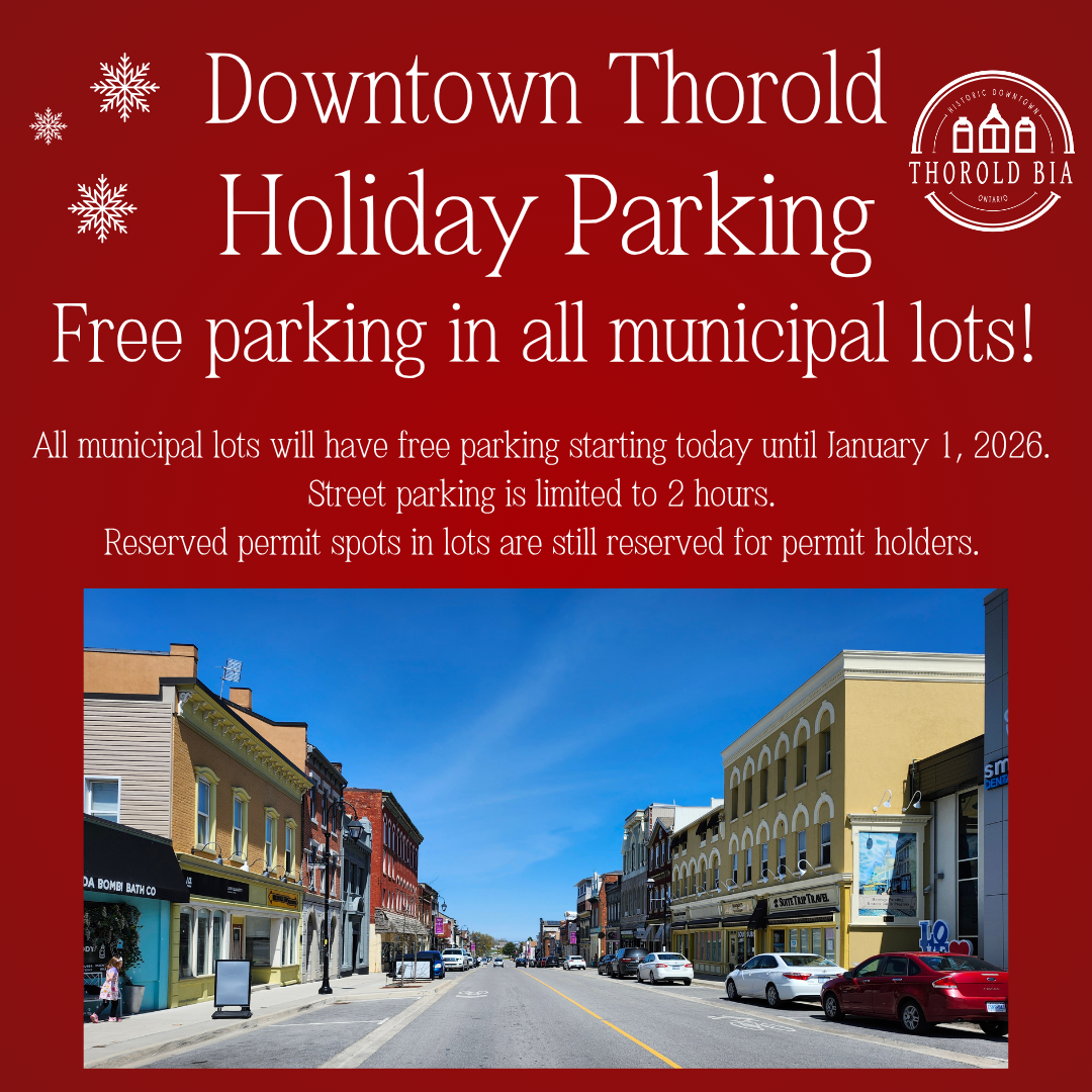 Free Parking this Holiday Season!