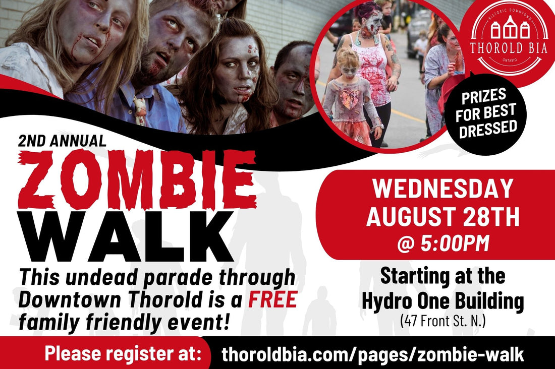 Our Zombie Walk is back!